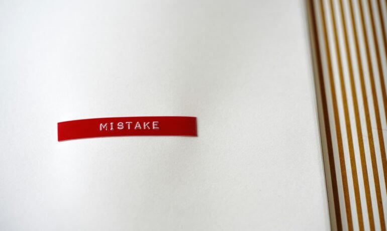 Shipping Mistakes