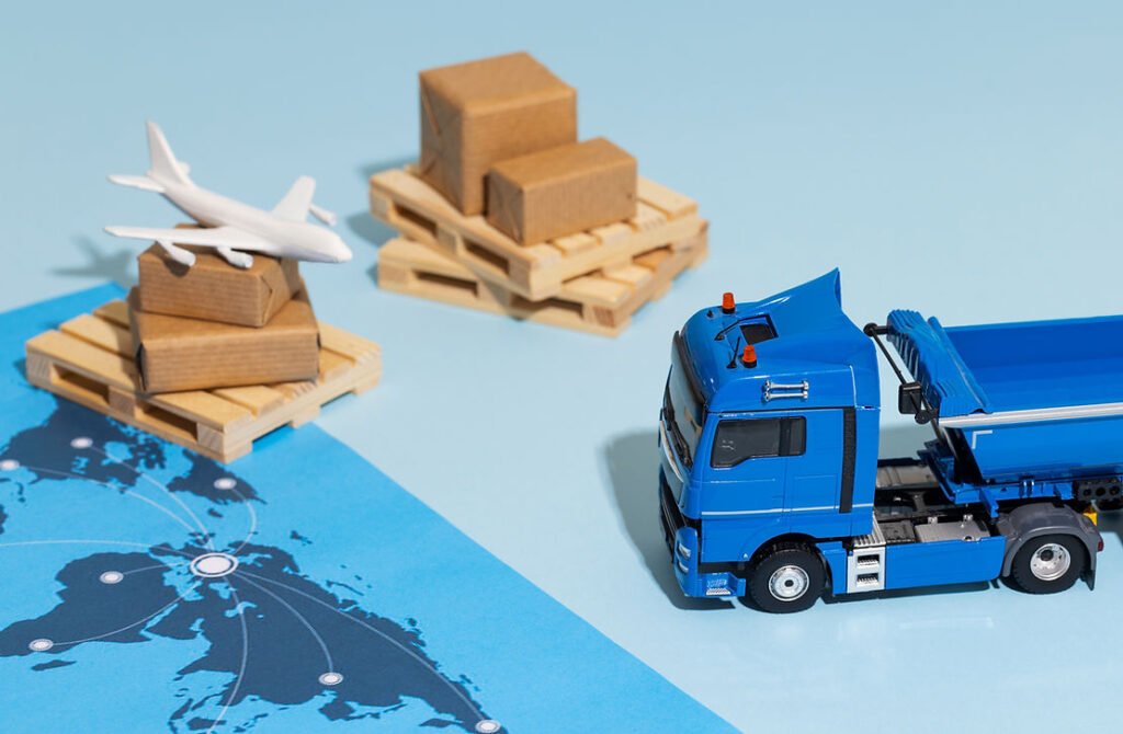 international parcels and pallets