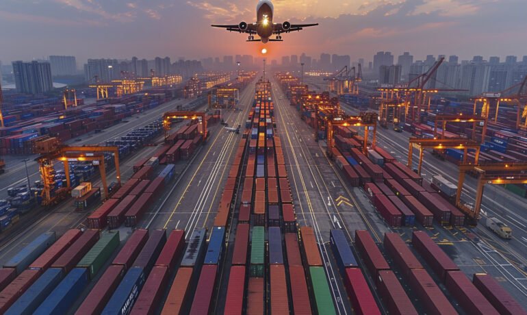 Delivery from plane, Delivery via flight