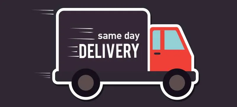 same day delivery