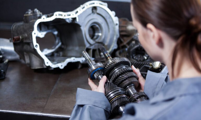 Same day engine courier transporting an engine across the UK