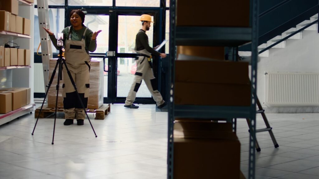 Film Set Courier Leicester
