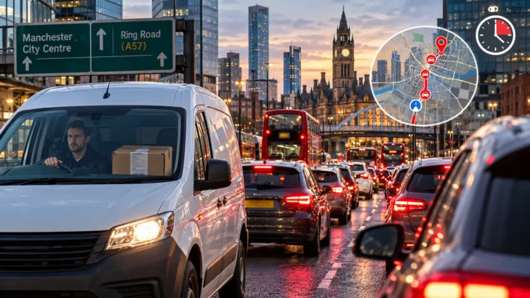 How Does Manchester Traffic Affect Urgent Deliveries?