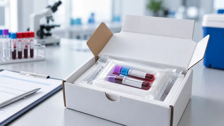 How to Send Blood Samples by Courier in the UK
